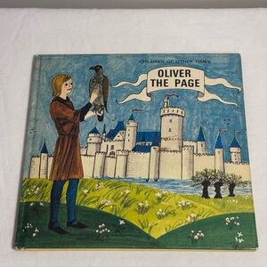 Oliver The Page Vintage Book In Great Condition, Published 1967 Inscribed Inside